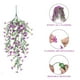 thumbnail image 4 of Eucalipto Artificial y Enredaderas Verdes Violetas para Colgar En La Pared - Flores de Plástico Realistas para Sala de Estar y Dormitorio - Ramo Colgante para Decoración Del Hogar, 4 of 6