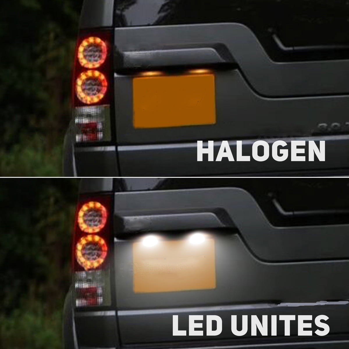 Applicable to License Plate Lights for Land Rover Discovery 3 4