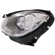 CarLights360: For Mercedes-Benz C180 Headlight Assembly 2012 2013 2014 Driver Side | Chrome Bezel | w/ Corner Signal Lamps | DOT Certified | MB2502187