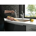 thumbnail image 3 of Collins Single Handle Pull-Out Kitchen Faucet in Arctic Stainless 4140-AR-DST, 3 of 11