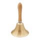 thumbnail image 2 of Campana de Mano de Latón Campana de Cena Campana de Servicio Campana Fuerte Mango de Madera Campana de Llamada Manual Portátil para Servicio Bodas Bar 110 mm x 246 mm, 2 of 10