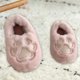 thumbnail image 4 of Zapatillas de invierno de dibujos animados, zapatos de interior , zapatos cálidos suaves y gruesos, antideslizantes para el hogar, otoño, Rosado Zulema Pantuflas Calientes, 4 of 7