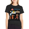 thumbnail image 4 of T-shirt Argentina Cult  Soft Cotton Adult Heat-Transfer Graphic T-Shirt - 180g Breathable Fabric, Unisex Summer Casual Wear with Durable Heat-Printed Design, 4 of 10