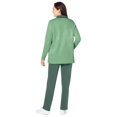 thumbnail image 2 of Woman Within Plus Size 2-Piece Fleece Polo Set, 2 of 5