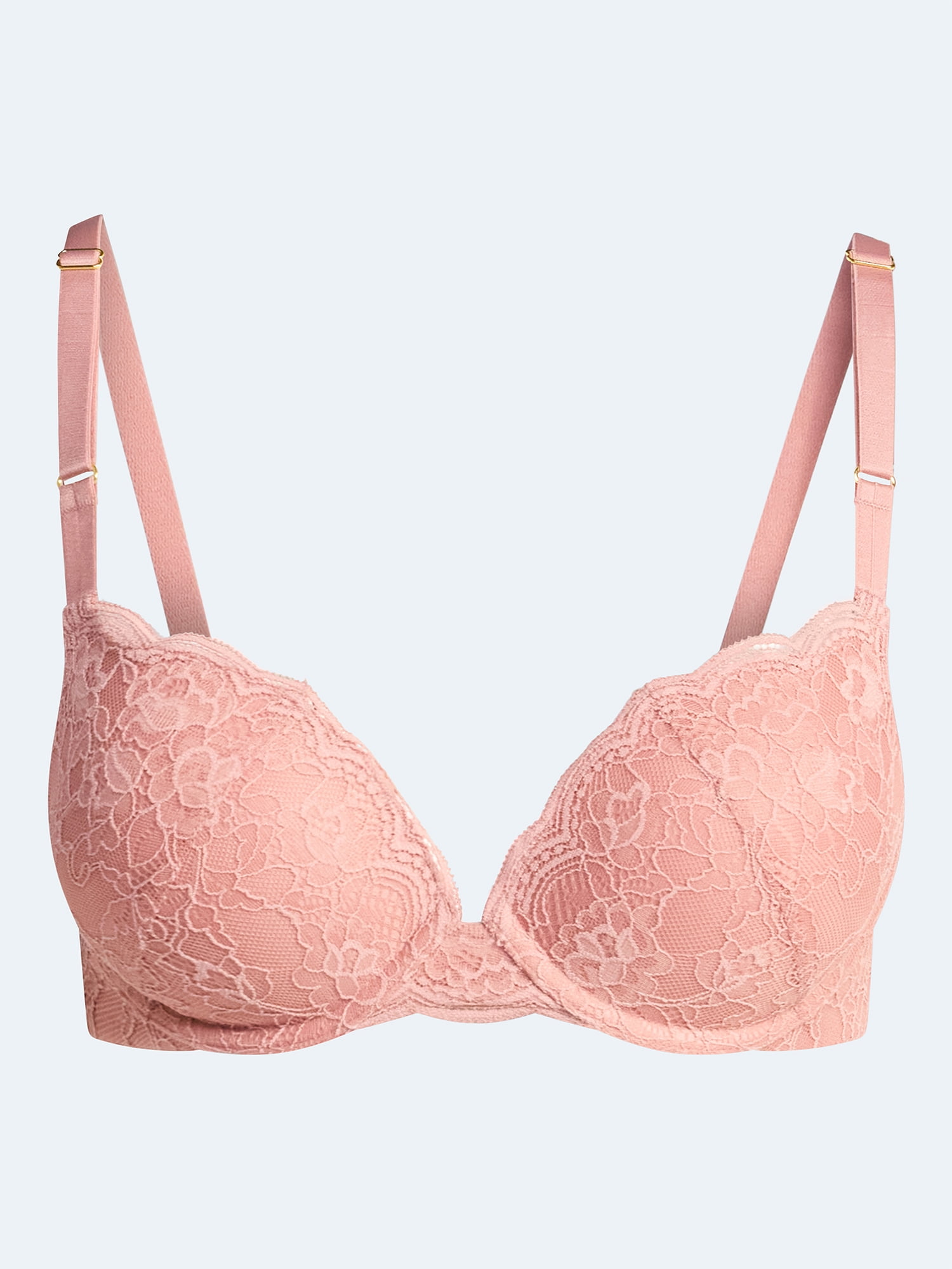 Joyspun Women's Lace Push Up Bra, Sizes 34A-36DD