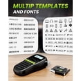 thumbnail image 4 of Vixic Label Maker Machine, H1100 Label Maker with Backlit LCD Screen, Portable Labeling Machine Waterproof-Labels Handheld Label Makers with Keyboard, 4 of 9