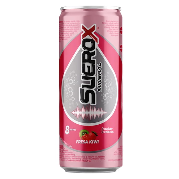 Bebida Suerox mineral Fresa Kiwi 355ml