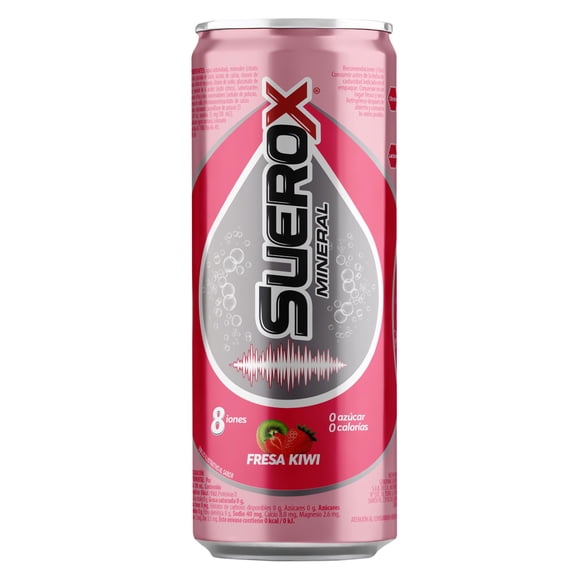 Bebida Suerox mineral Fresa Kiwi 355ml