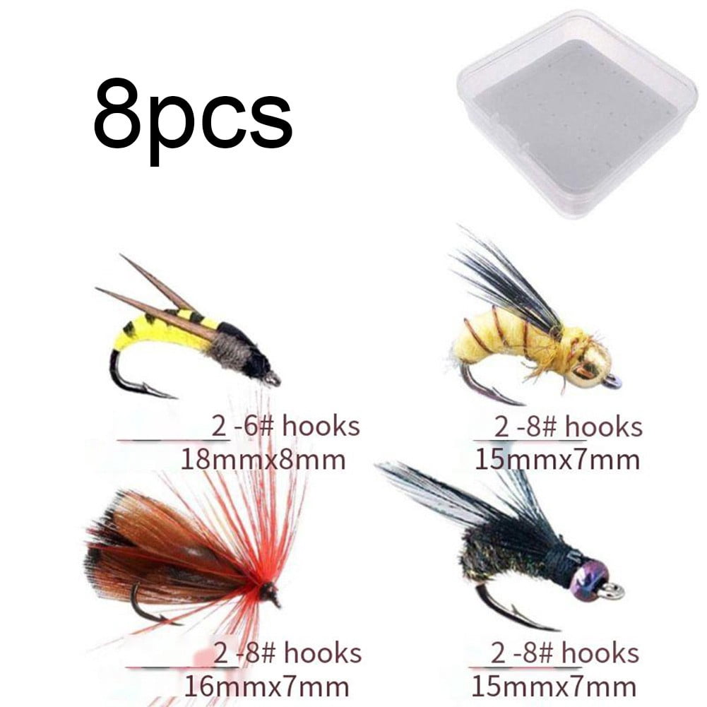 Boîte De Pêche À La Mouche Transparent Grande Capacité Portable Étanche