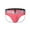 Pink, variant on Arnsht Men's Fashion Sexy Erotic Panties Stretchy Low Waist Solid Color Triangle Panties Underwear Breathable Thong Briefs Black XL