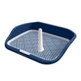 thumbnail image 3 of Bvdfgk Mesh Dog Training Toilet Dog Potty Tray Anti Splashing Pee Training Tray for Pee Blue, 3 of 9
