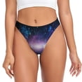 thumbnail image 1 of Balery Planets Stars And Galaxies1 Tangas de Algodón para Mujer con Estampado – Ropa Interior Sexy, Transpirable, G-string-XX-Large, 1 of 6