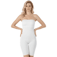 thumbnail image 5 of Women's InstantFigure WBS011 Bandeau Body Short with Open Gusset (White XL), 5 of 31