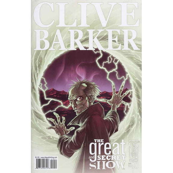 Great and Secret Show, The (Clive Barker's ) #10A VF ; IDW Comic Book