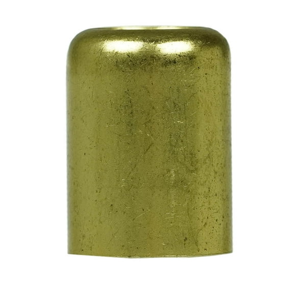 Brass Ferrule 3/4" Outer Diameter 1/2" Inner Diameter Smooth Crimp Design 32568