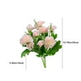 thumbnail image 3 of 2025 New Indoor/Outdoor Artificial Flowers 2 in 1 Carnation Artificial Flowers 5 Forks And 10 Carnations Family Party Home Decoration Plastic Flowers Clearance, 3 of 6