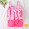 thumbnail image 2 of JUMEYU Toddler Swimsuit with Floatation Toddler Floatation Swimsuit Swim Vest for Baby Boy Girls Float Suit with Buoyancy Floating Swimwear Bathing Suit 2T 3T (Hot Pink,2-3 Years), 2 of 7