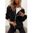 thumbnail image 4 of Sudadera PRETTYGARDEN 2025 con cremallera Y2K negra XL, 4 of 8