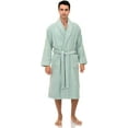 thumbnail image 3 of Men's Robe, Turkish Cotton Terry Shawl Bathrobe, 3 of 6
