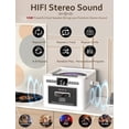 thumbnail image 3 of Reproductor de CD Boombox Jazmm con Bluetooth, casete y radio, 3 of 9