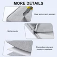 thumbnail image 4 of ML Laptop Sleeve for 15.5-16Inch  Double Compartment High Capacity Computer  Bag Shockproof Water Resistant Design, 4 of 7