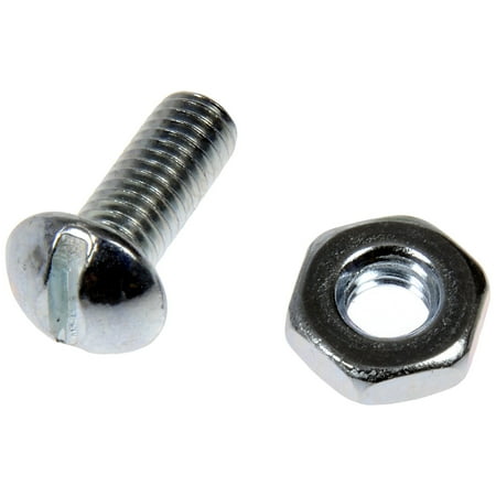 Dorman 784-712D Machine Screw With Nuts - No.10-32 X 1/2 In. (Pack of 16)