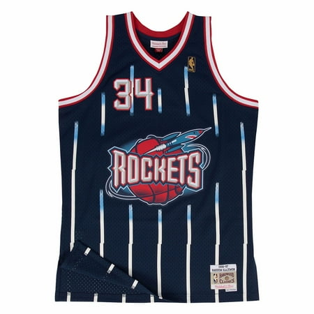 mitchell and ness rockets shirt