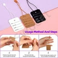 thumbnail image 5 of 1700 Pcs Price Tags and Hang Tags - 3 Colors, Unstrung with Nylon String, Snap Lock Pin Loop Fastener Hook Ties, 5 of 7