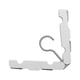 thumbnail image 4 of Perchero para ropa, antideslizante, multifuncional, plegable, con clips para el hogar, dormitorio, color gris, 4 of 5