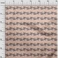thumbnail image 2 of oneOone Cotton Silk Light Peach Fabric Flower Artistic Sewing Fabric By The Yard Printed Diy Clothing Sewing Supplies 42 Inch Wide, 2 of 4