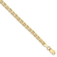 thumbnail image 4 of 14k Yellow Gold 3.20mm 10 Inch Anchor Chain Bracelet, 4 of 5