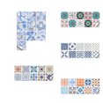 thumbnail image 3 of ZheElen 10pcs PVC Waterproof Tile Stickers x 15cm For Kitchen And Bathroom Self Adhesive Wall Tiles 24 PCS, 3 of 6