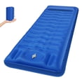 thumbnail image 1 of Meileang Matelas Gonflable avec Pompe Intégrée Léger Épais Portable Étanche pour une Personne Camping Randonnée Matelas Anti-Humidité, 1 of 7