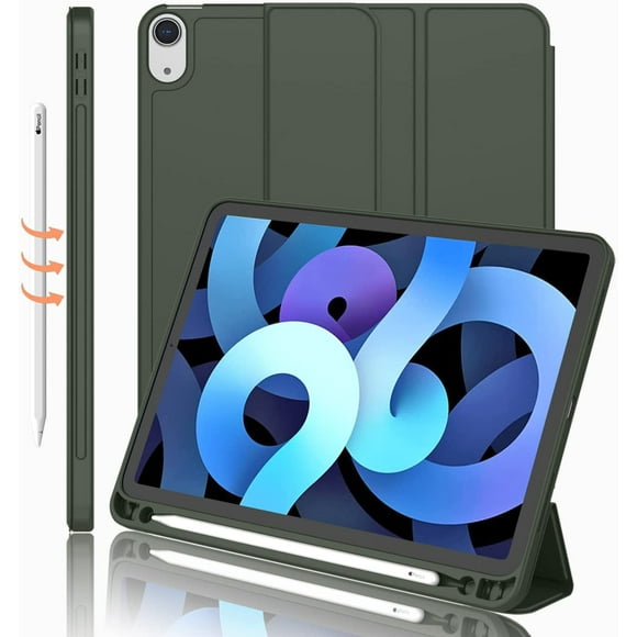 [PST] iPad 10th Gen. 10.9" 2022 Smart Case Cover, Magnetic Slim Smart Cover Stand Case with Auto Sleep/Wake & Pencil Holder