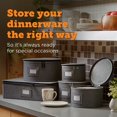 thumbnail image 2 of storageLAB Stemware Storage Cases (Gray, 5 Piece Hard Shell Set), 2 of 4