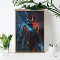 thumbnail image 6 of The Flash Diamond Art Painting Kits for Adults, 5D Diamond Art Full Drill Round Rhinestone Diamond Art Kits, DIY Diamond Dots Arts Craft for Home Wall Decor, 6 of 9