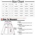 thumbnail image 3 of Qiopertar Mode Femmes Imprimé Col Rond Pull Manches Longues Blouse Confortable Chandail en Molleton Liquidation Livraison Gratuite à Moins de 5$ jusqu'à 90 % de Réduction, 3 of 4