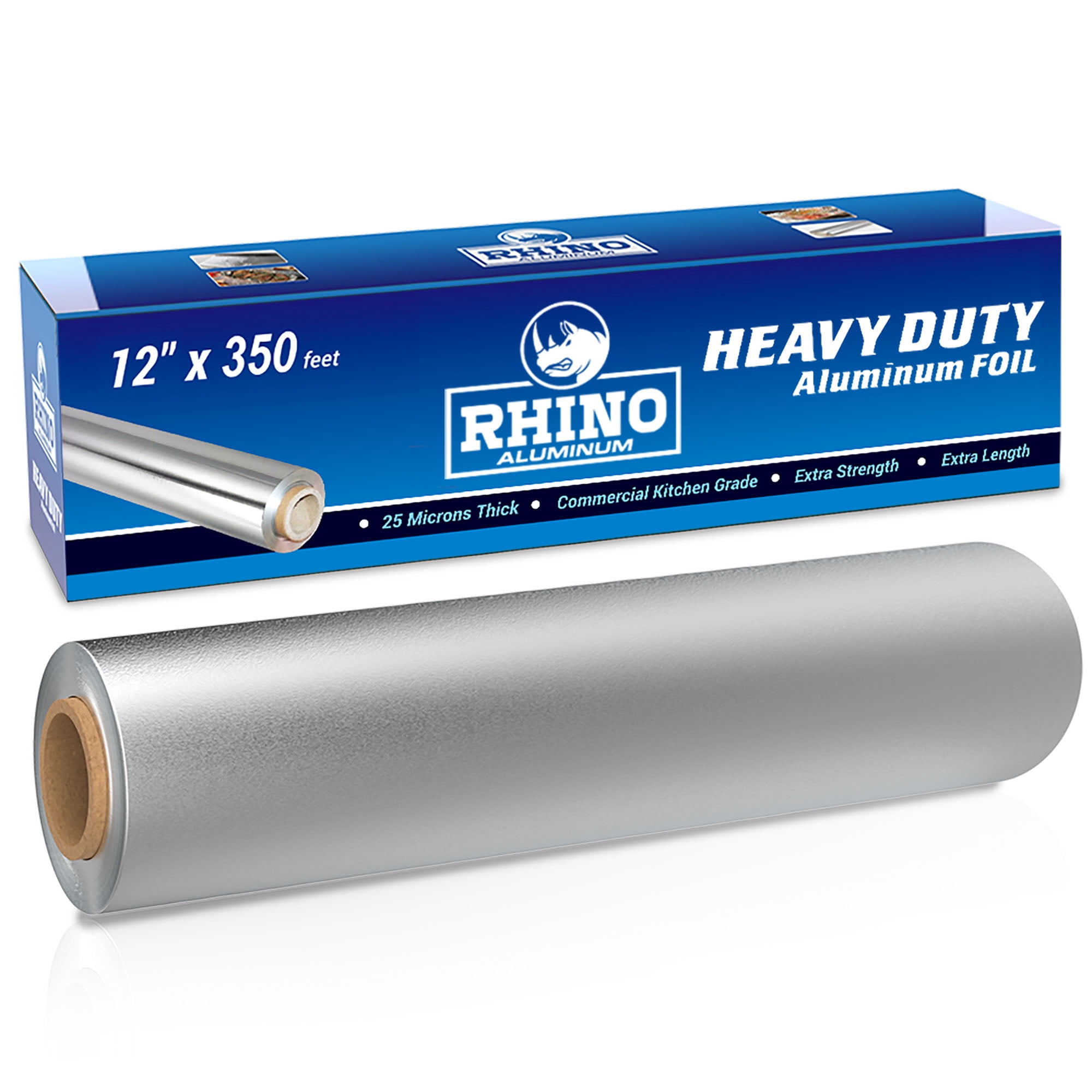 Heavy Duty Aluminum Foil Roll 12" X 500 FT Silver 620-1 Each for sale online 
