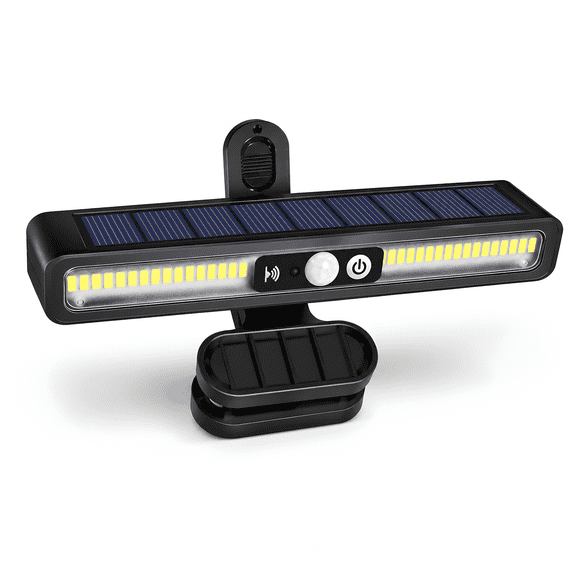 DAYBETTER Clip-On Solar Outdoor Motion Sensor Light, 36 LED Solar Power Outdoor Light, 600 Lumens, for Camping, Tents and Garages
