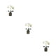 thumbnail image 5 of Matsuzay Bonsái de orquídeas artificiales con maceta, simulación de Phalaenopsis, maceta para el hogar, jardín, 8 flores, planta interior Type1 NO1, 5 of 6