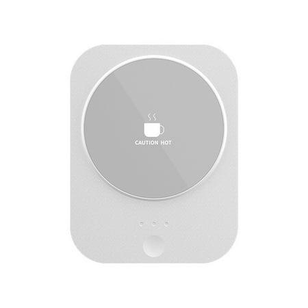 

USB Intelligent Constant Temperature Coaster Three Levels Adjust 55 Degrees (Without Cup - White)