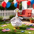 thumbnail image 4 of Qiweii Outdoor Garden Porch Goose Costume，Festive Outfit for Balcony Porch Goose Decoration, 4 of 6