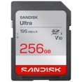 thumbnail image 1 of Tarjeta SD Sandisk Ultra 256GB 195MB/s Full HD V10, 1 of 8