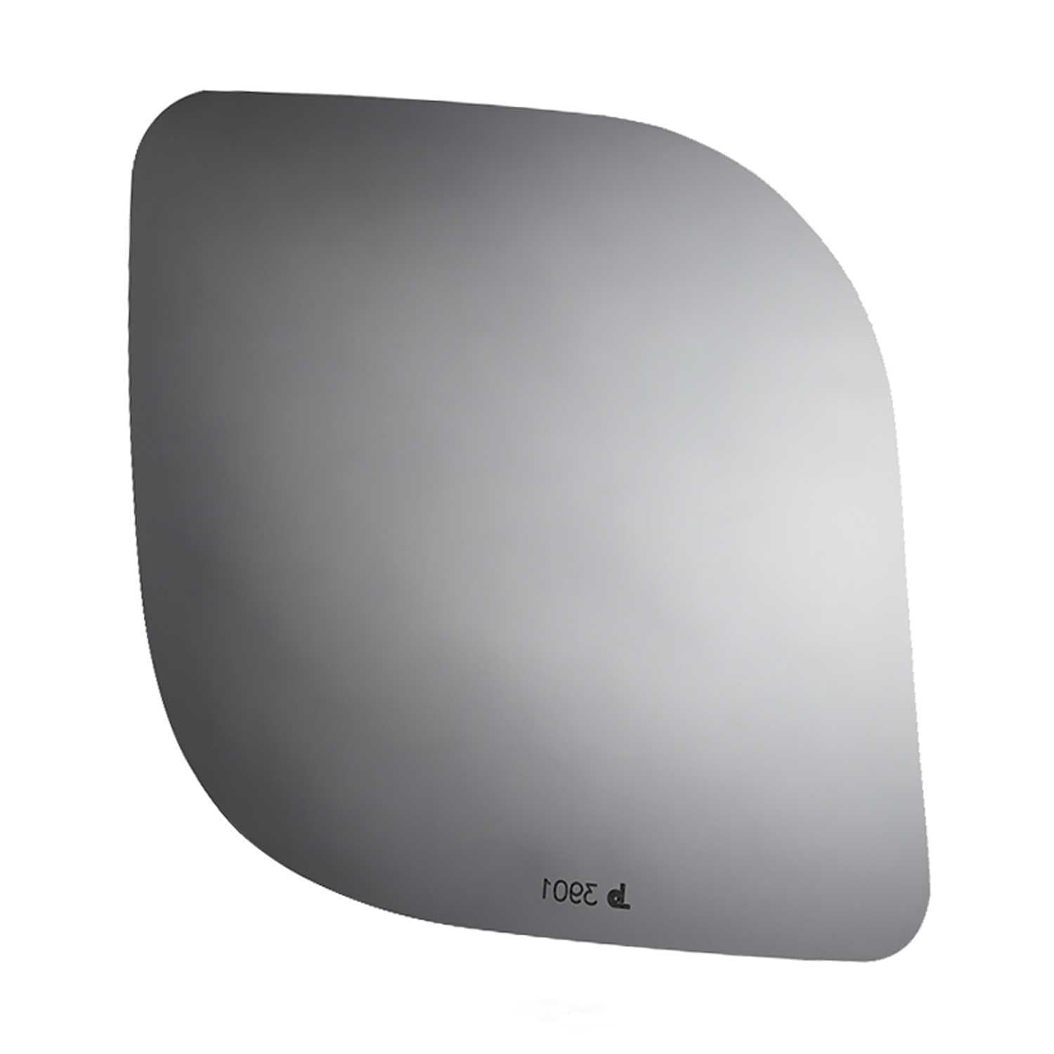 Burco Side View Mirror Replacement Glass - Clear Glass - 3901