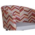 thumbnail image 4 of Sillon Durex Furniture estructura de acero respaldo 2 colores asiento tapizado gris claro Modelo Vip 212, 4 of 4