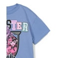 thumbnail image 4 of Monster High Clawdeen Wolf Draculaura Frankie Stein Boxy T-Shirt Toddler to Big Kid, 4 of 4