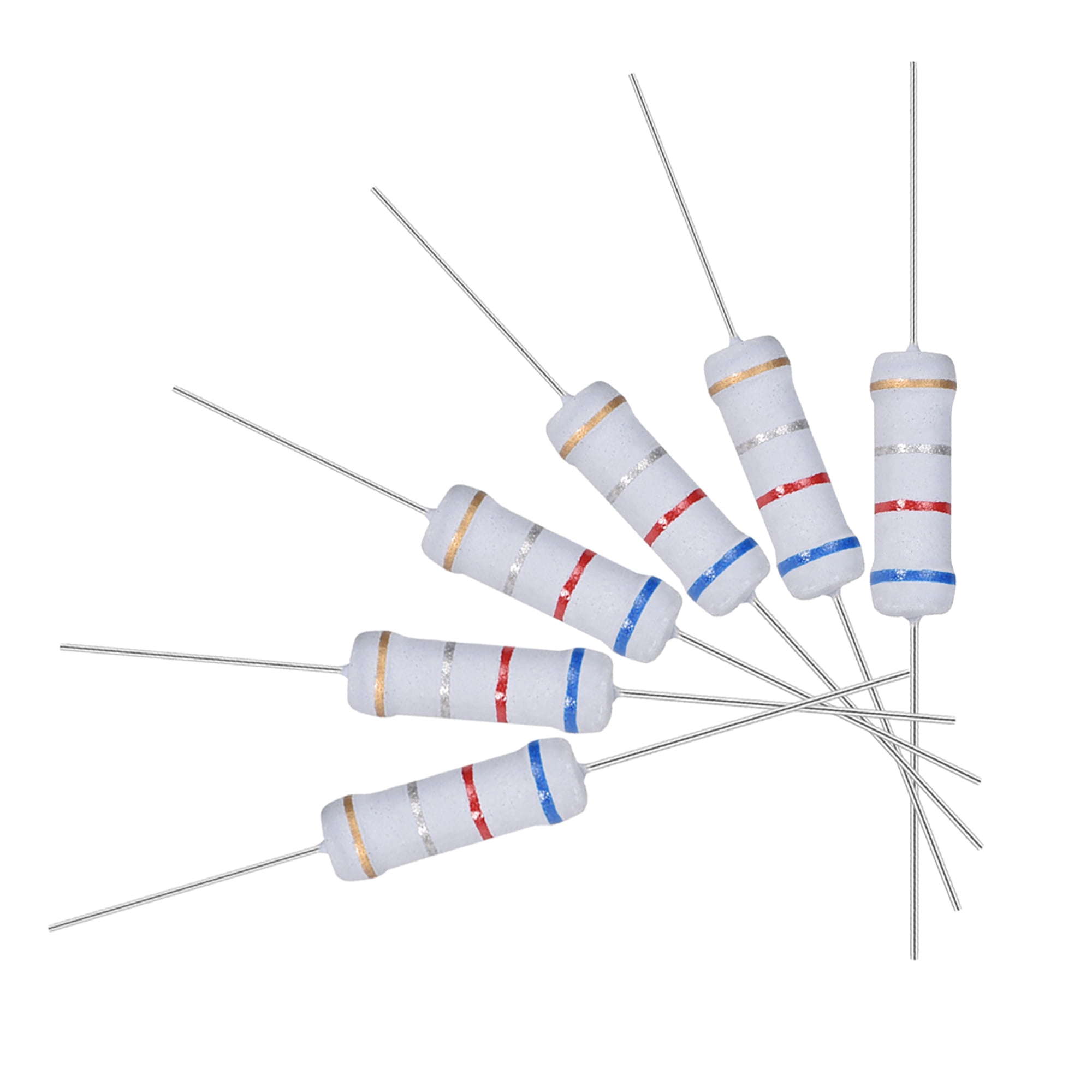 30pcs 2W 2 Watt Metal Oxide Film Resistor Axial Lead 0 62 Ohm 5 30pcs-2w-2-watt-metal-oxide-film-resistor-axial-lead-0-62-ohm-5
