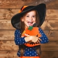 thumbnail image 4 of TIELUTT Halloween Pumpkin Candy for Children Pizza Dough Mat Silicone Pie Baking Set Kids Silicone Cookie Mat Silicone Rice Roller Rolling Pin Silicone Mat, 4 of 5