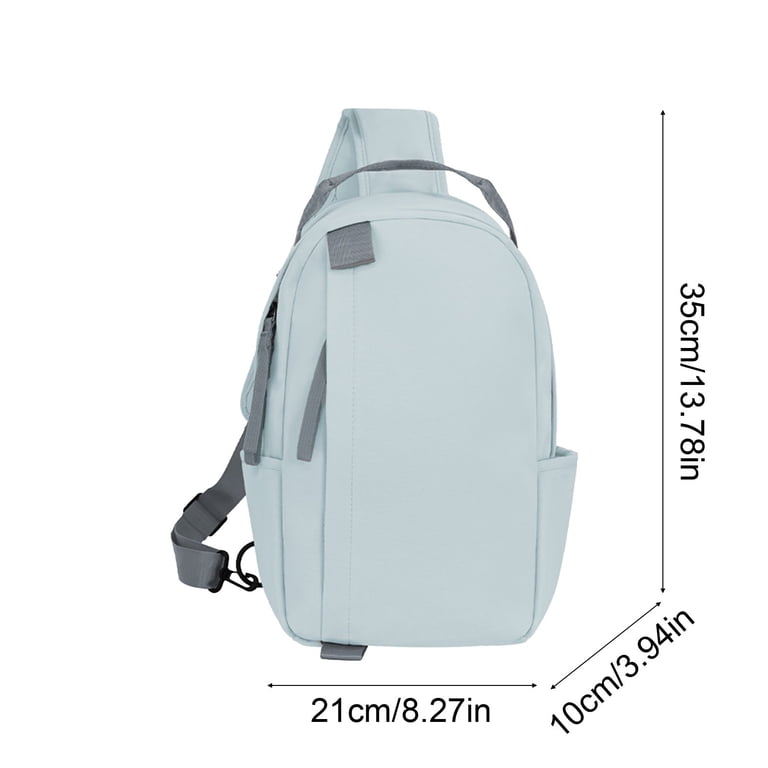 Nylon Sling Bag Crossbody Chest Bag Shoulder Backpack Lightweight for Hiking 3L men main image 4