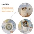 thumbnail image 2 of unbranded White Rotating Makeup Brush Cup Pen Holder Cosmetic Organizer for Desk Use, 2 of 8